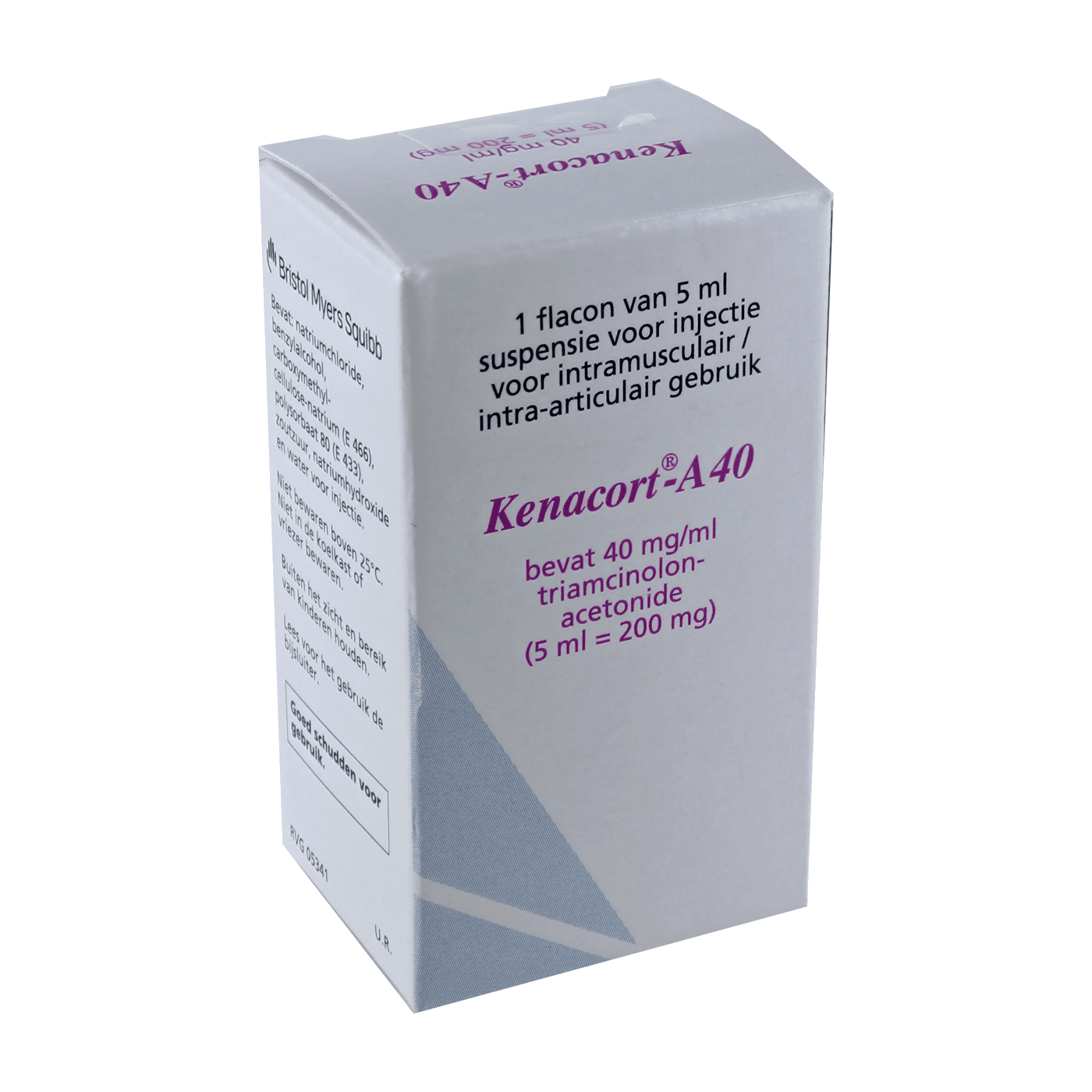 Kenacort A 40 Injectiesuspensie 40mg/ml Flacon 5ml 1 st