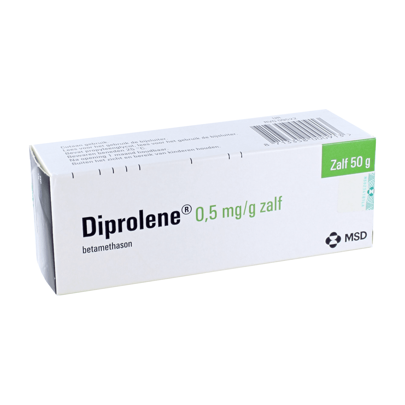 Diprolene zalf 0,5 mg/g 50gr.