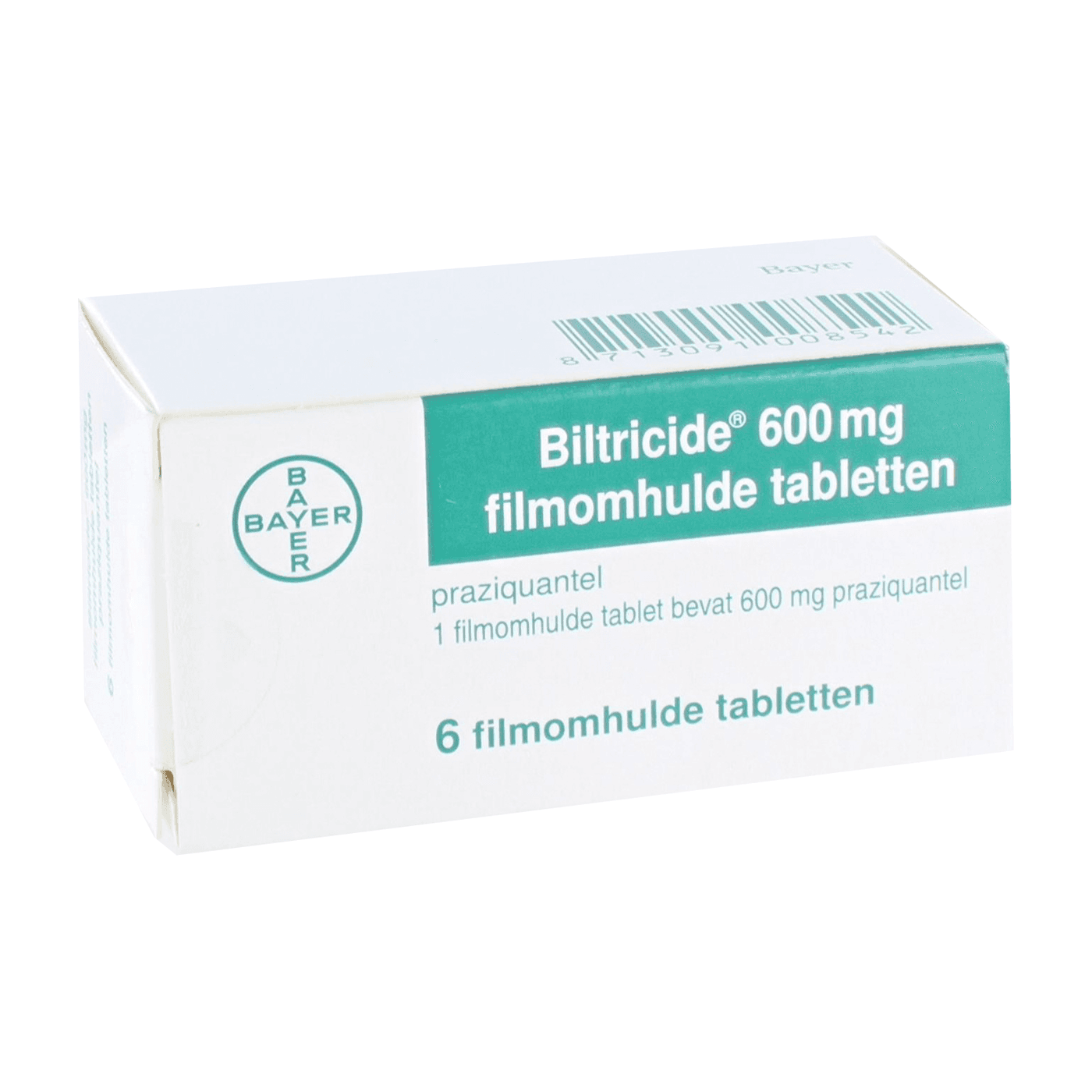 Biltricide Tablet 600mg 6 st