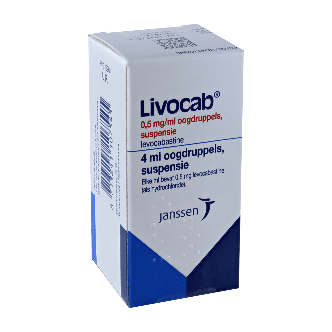 Livocab oogdruppels 0,5mg/ml