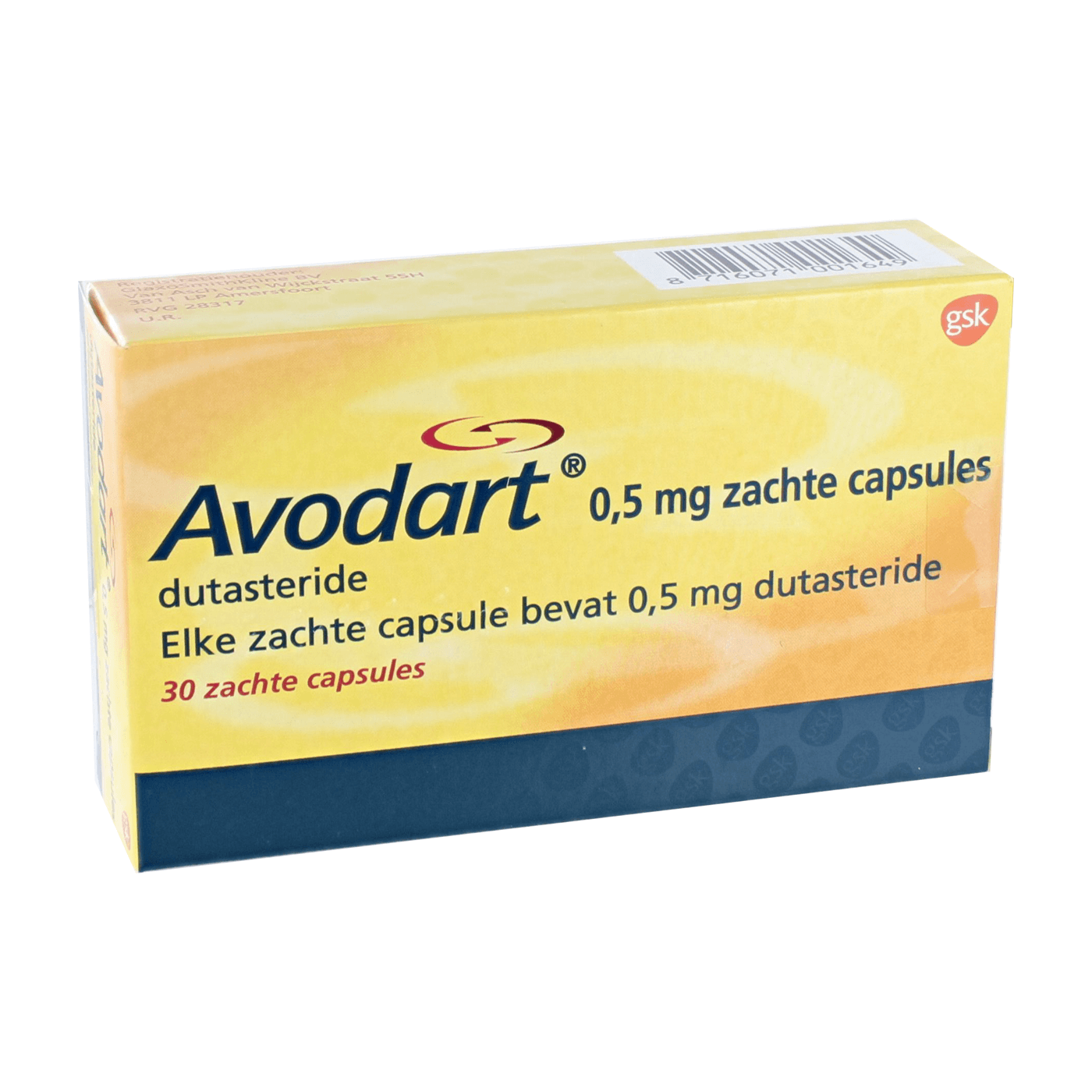 Avodart Capsule 0,5mg 30 st