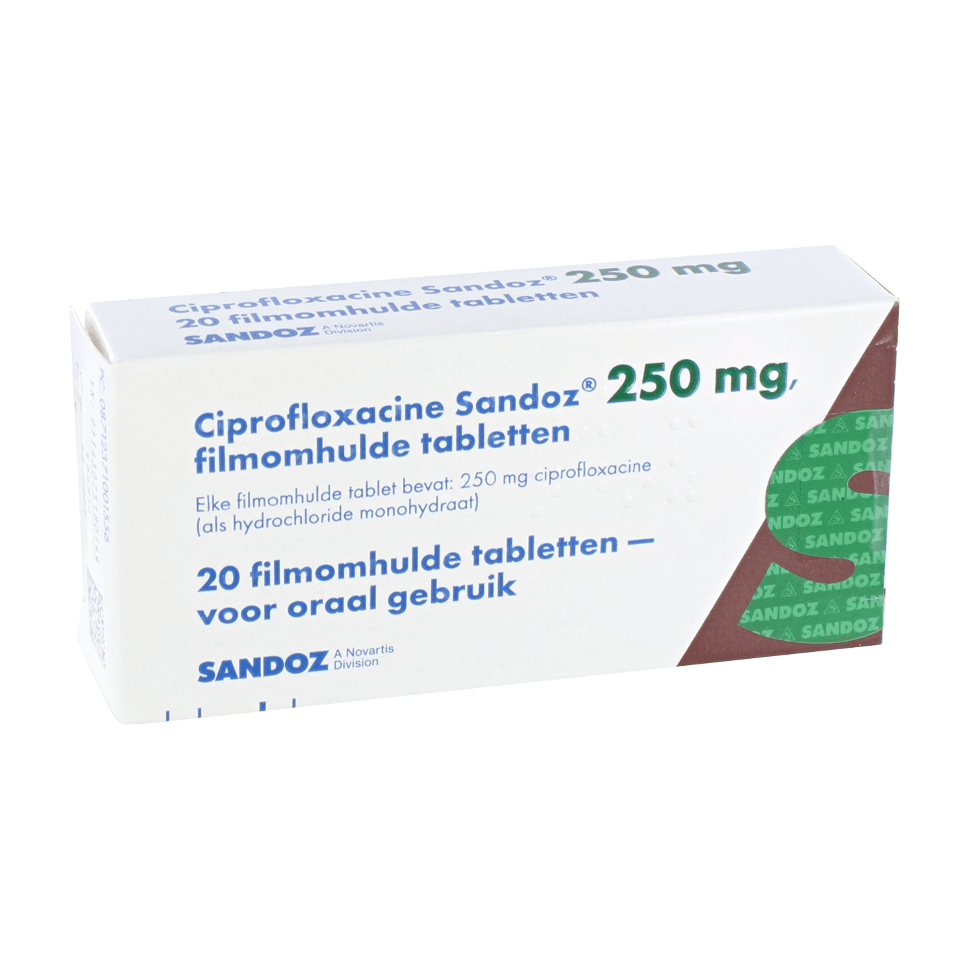 Ciprofloxacine 500mg 20tb