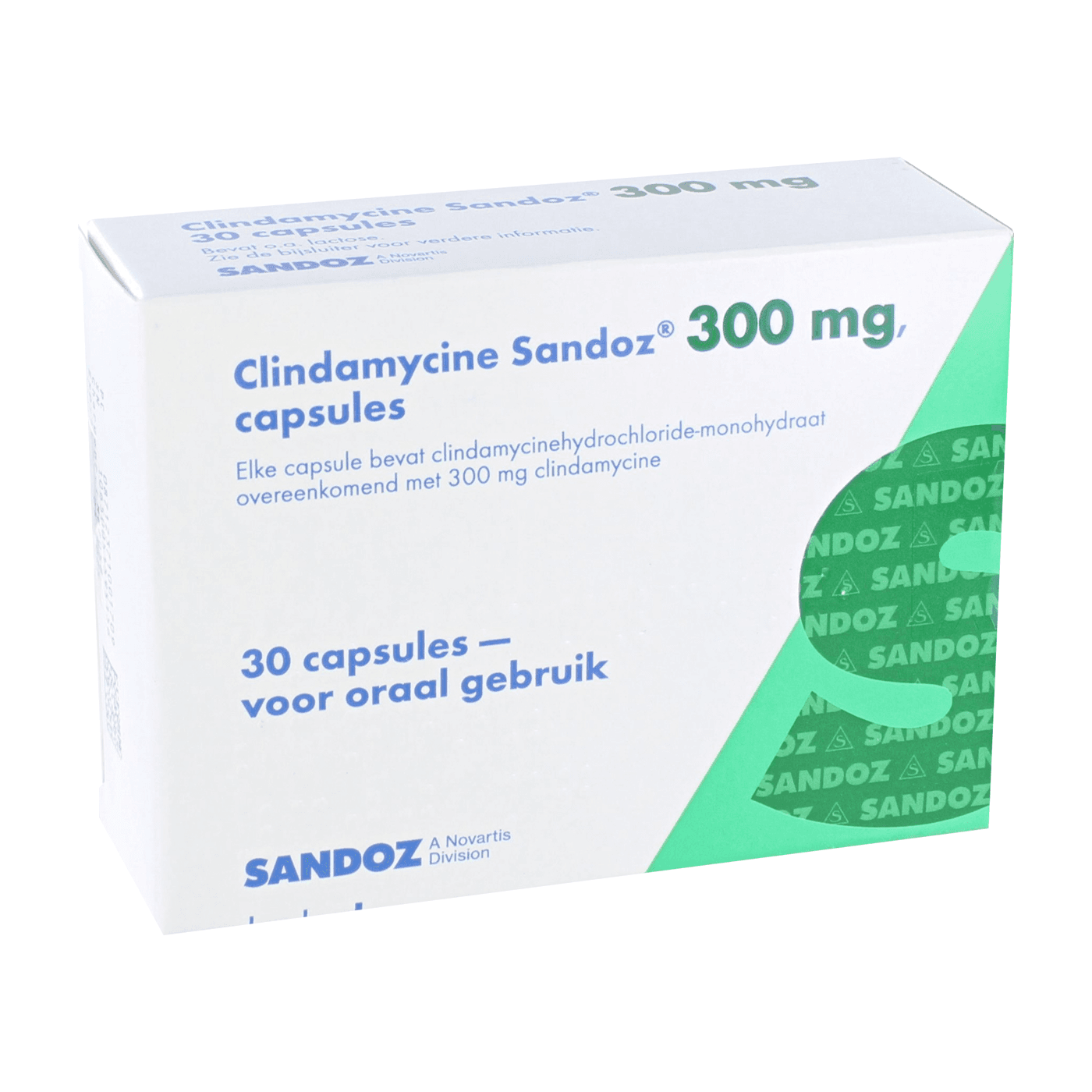 Clindamycine Sandoz Capsule 300mg 30 st