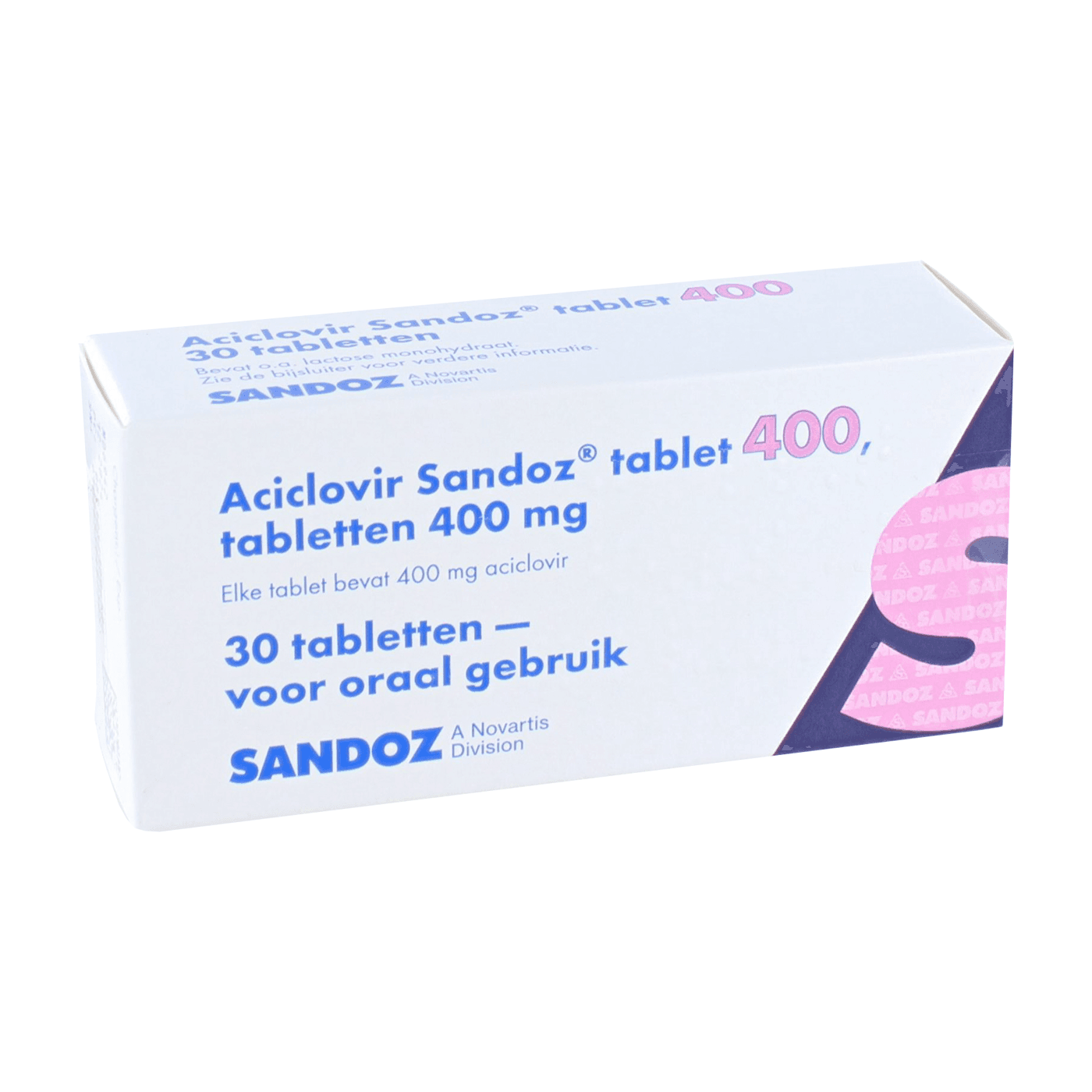 Aciclovir Sandoz Tablet 400mg 30 st