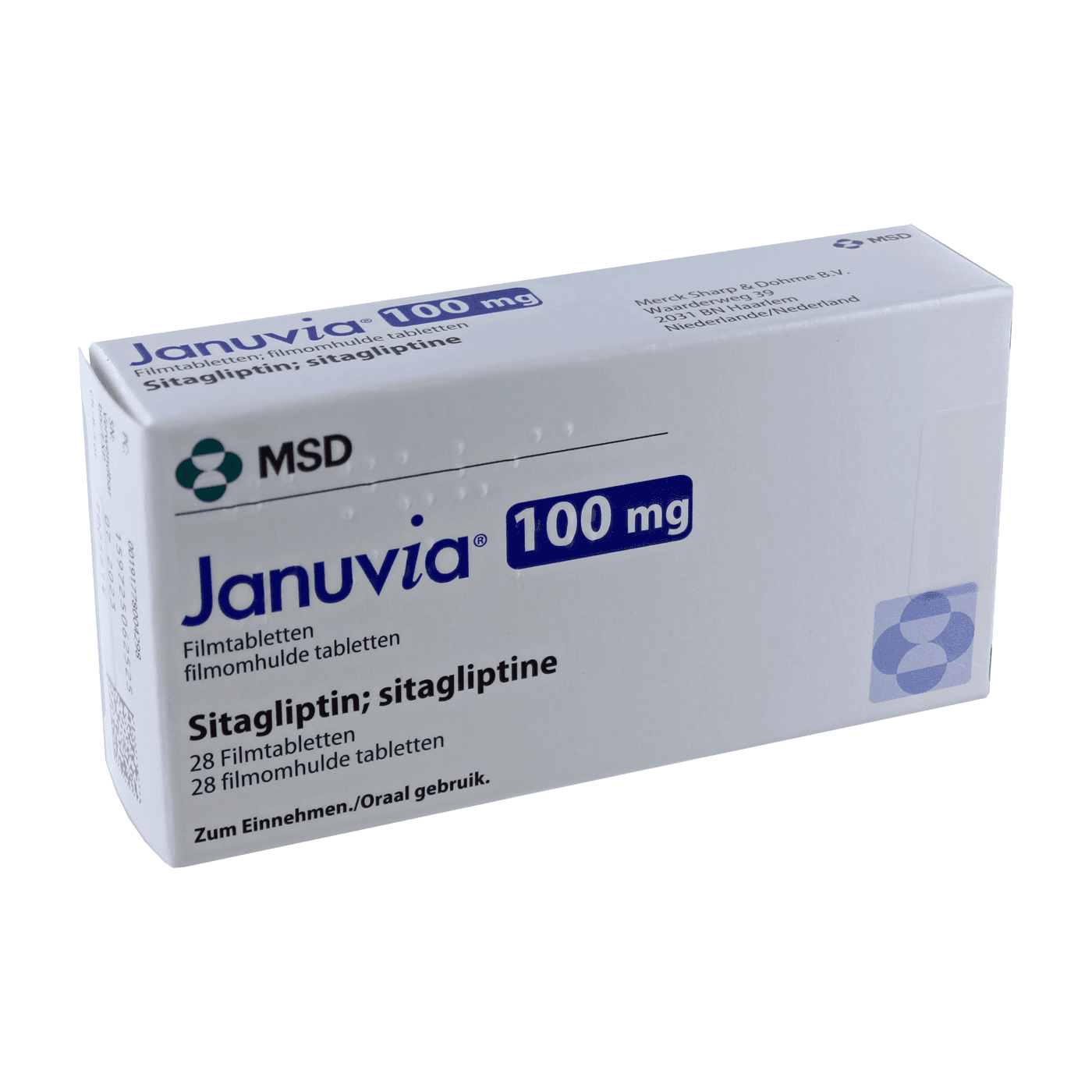 Januvia 100mg 28 tabl