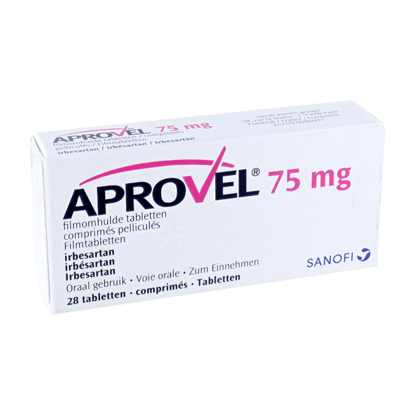 Aprovel 75mg 28tb