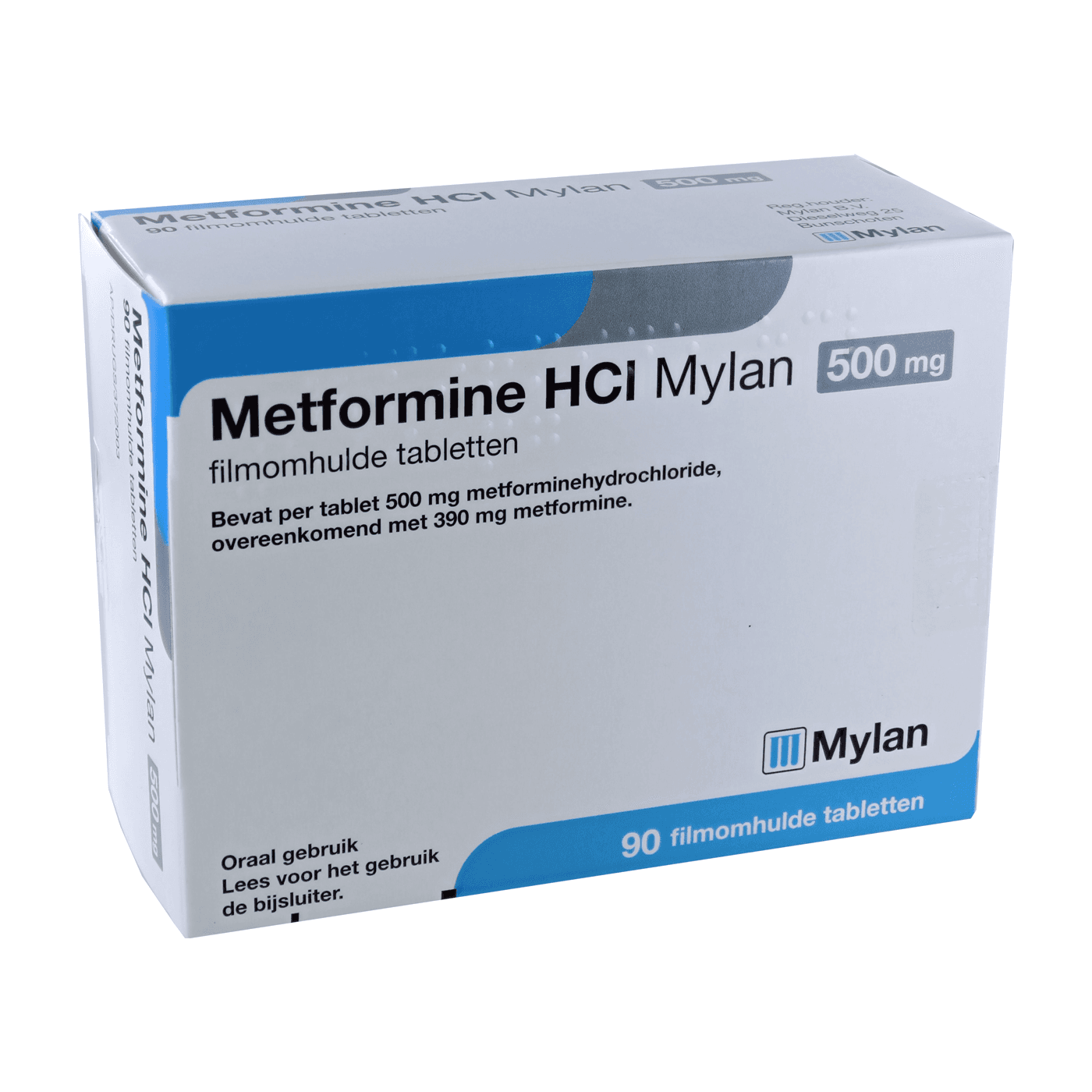 Metformine 500mg 90tb