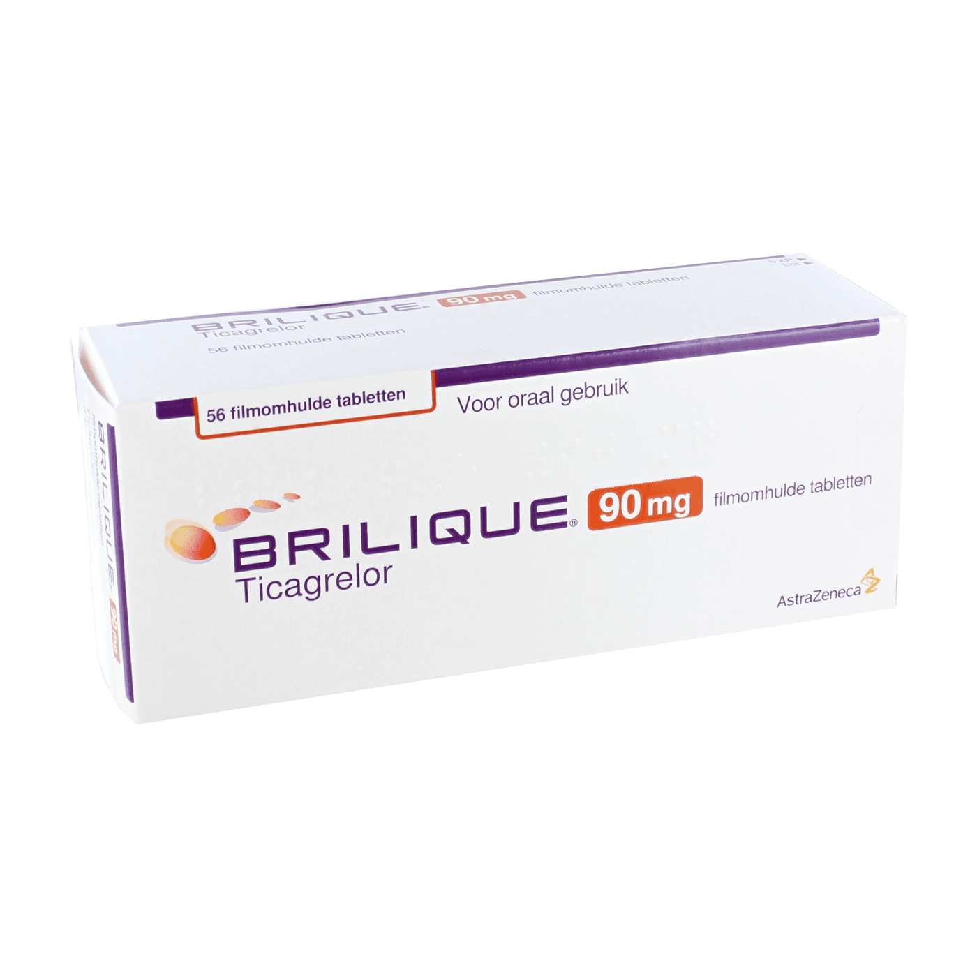 Brilique Tablet Filmomhuld 90mg 56 st