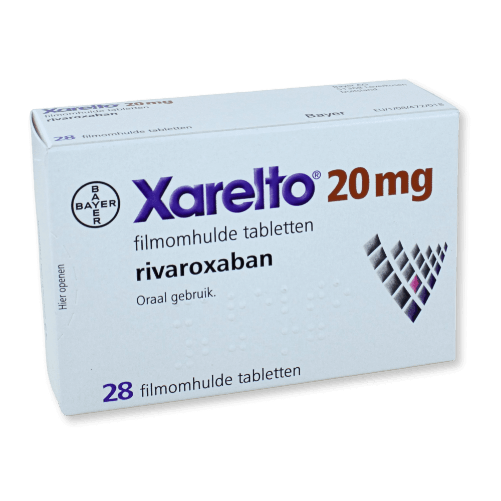 Xarelto Tablet Filmomhuld 20mg 28st