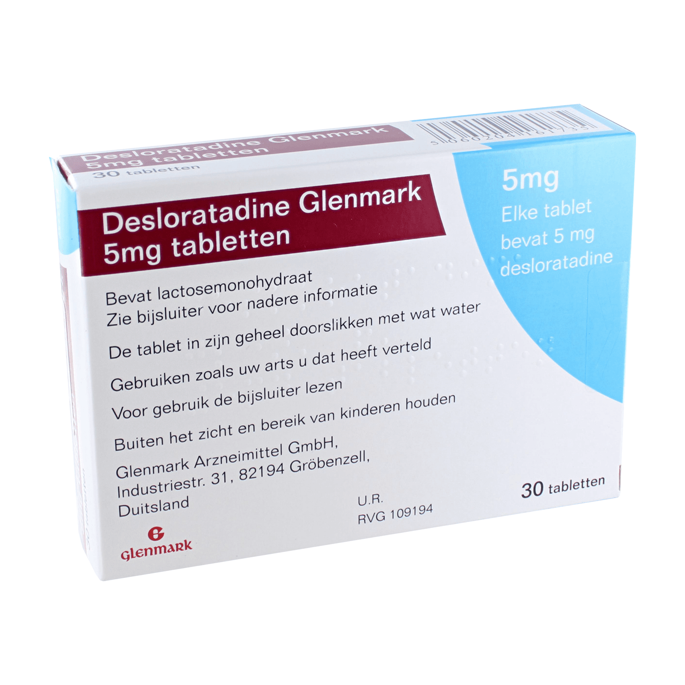 Desloratadine 5mg 30tb Glenmark