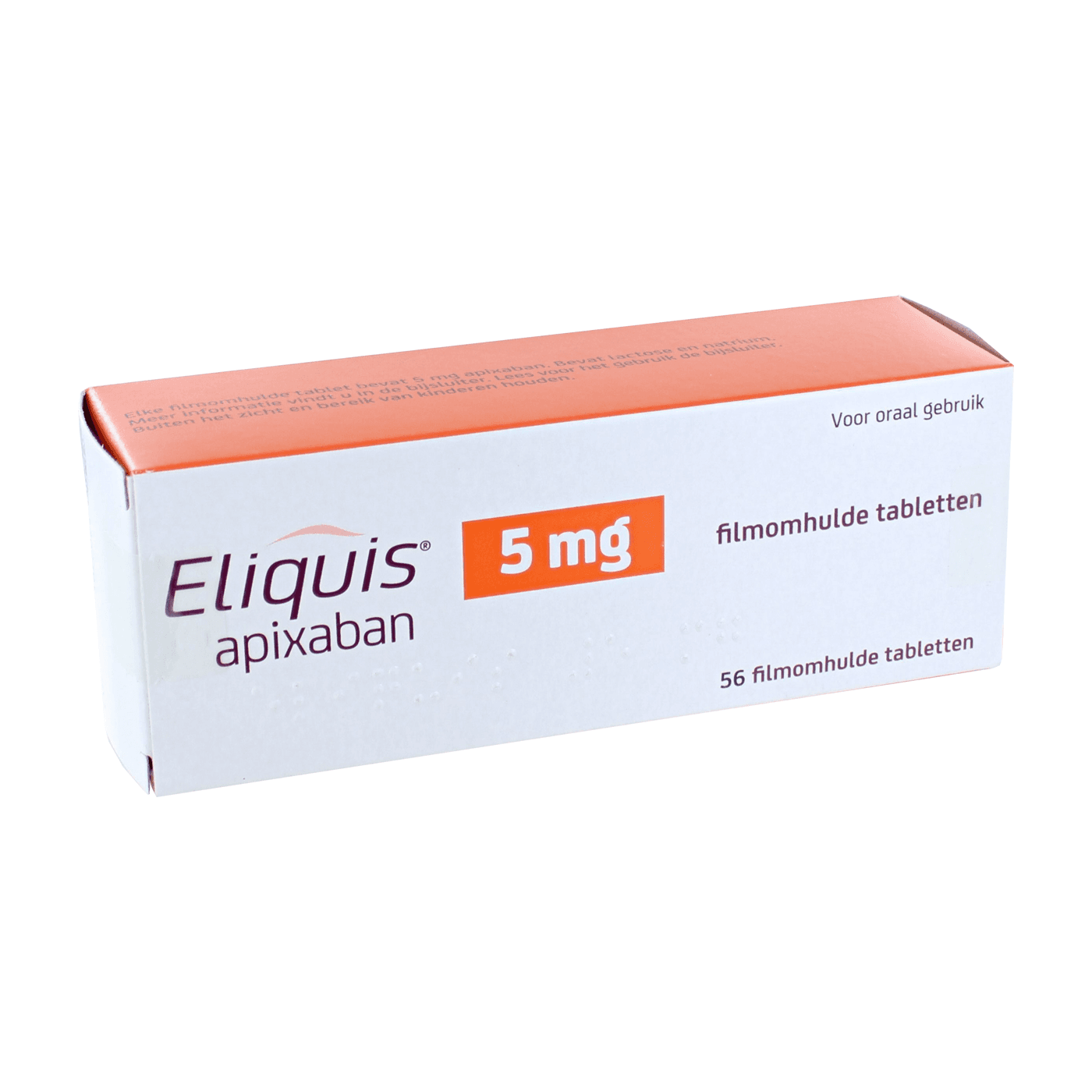 Eliquis Tablet Filmomhuld 5mg 56 st