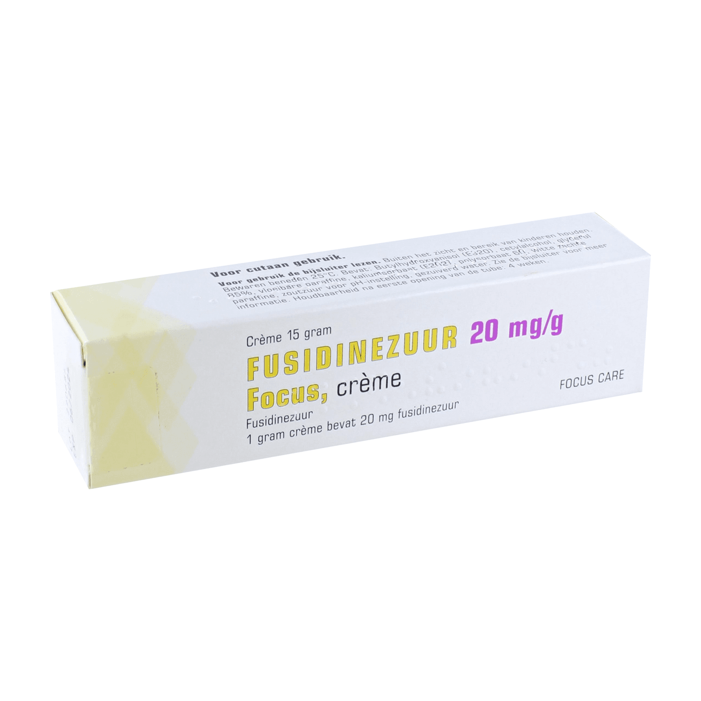 FUSIDINEZUUR 20MG/G CREME 15 GR