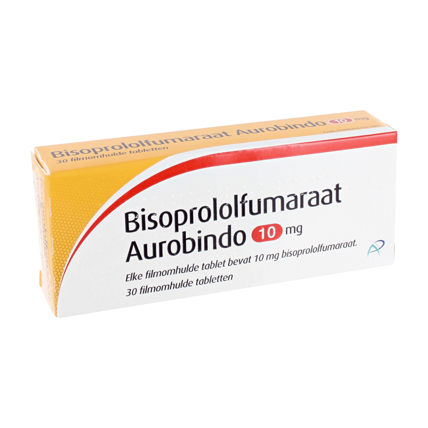 Bisoprololfumaraat 10 mg 30 tabl.
