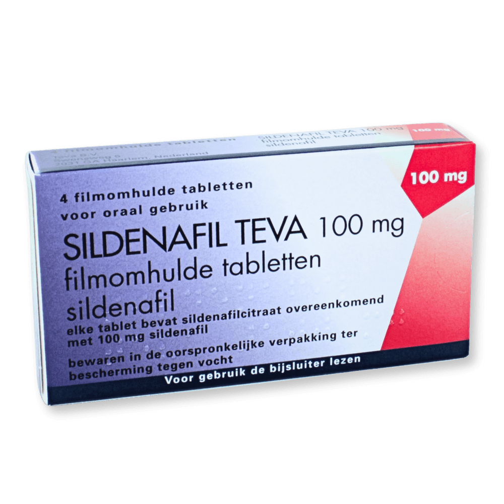Sildenafil Teva Tablet Filmomhuld 100mg 4 st