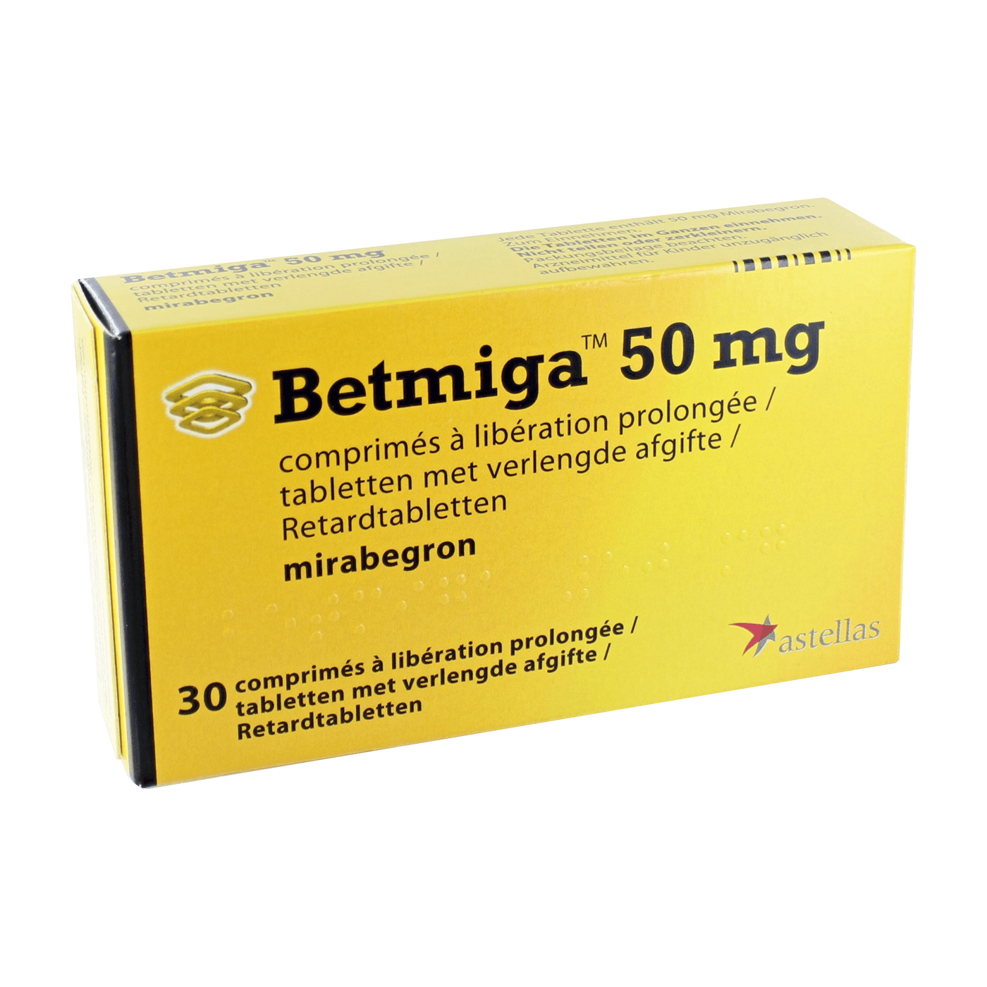 Betmiga 50mg 30st.