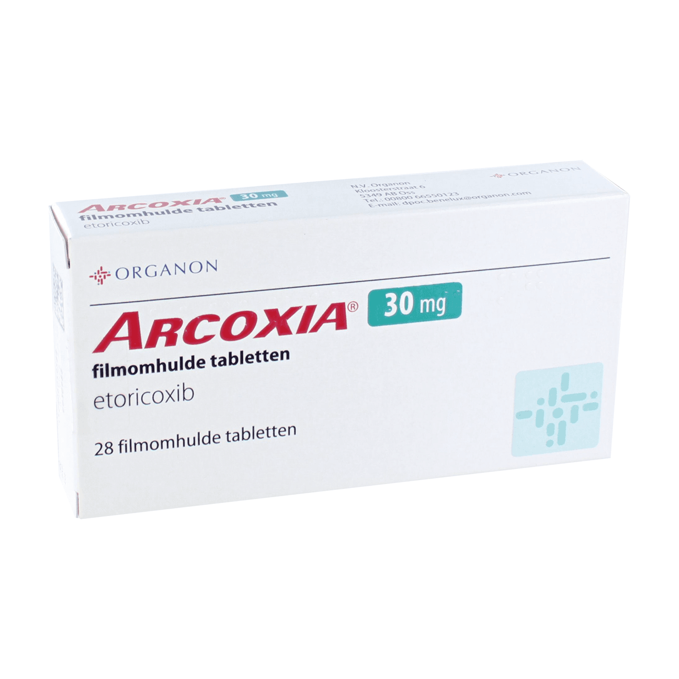 Arcoxia Tablet Filmomhuld 30mg 28 st