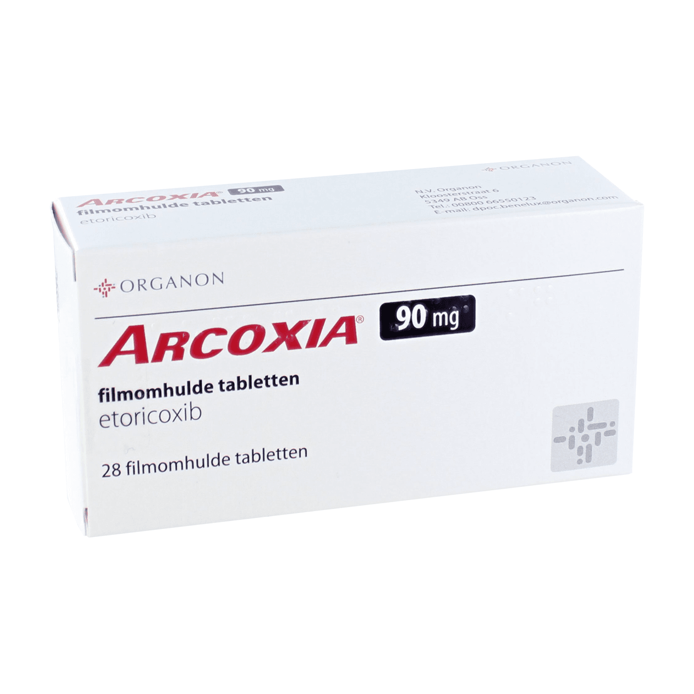 Arcoxia Tablet Filmomhuld 90mg 28 st