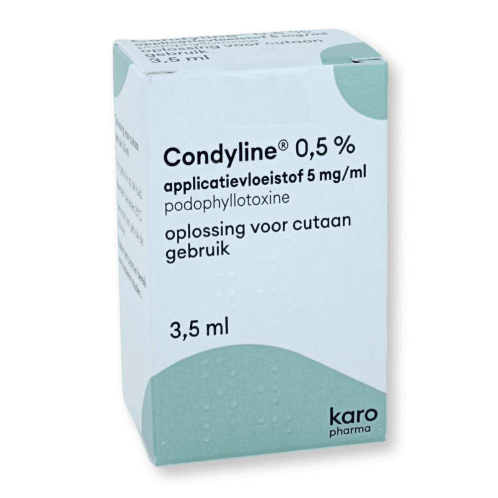 Condyline 0,5% applicatievloeistof 3,5ml