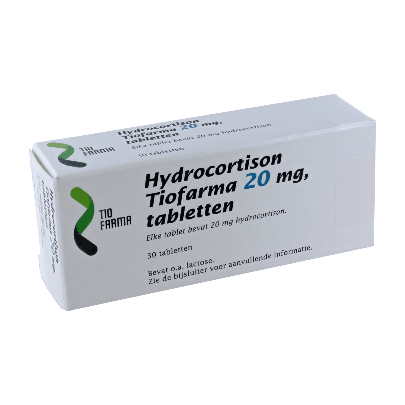 Hydrocortison Tiofarma 20mg 30tb