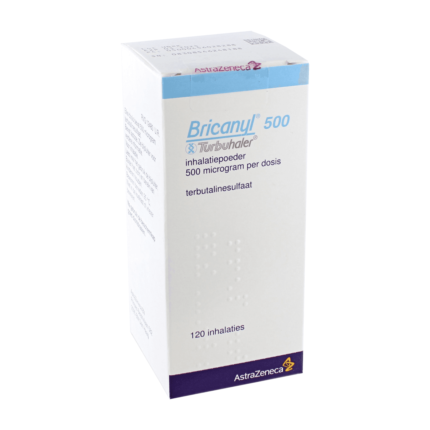 Bricanyl Turbuhaler Inhalpdr 0,5mg/Do 120Do 1 st