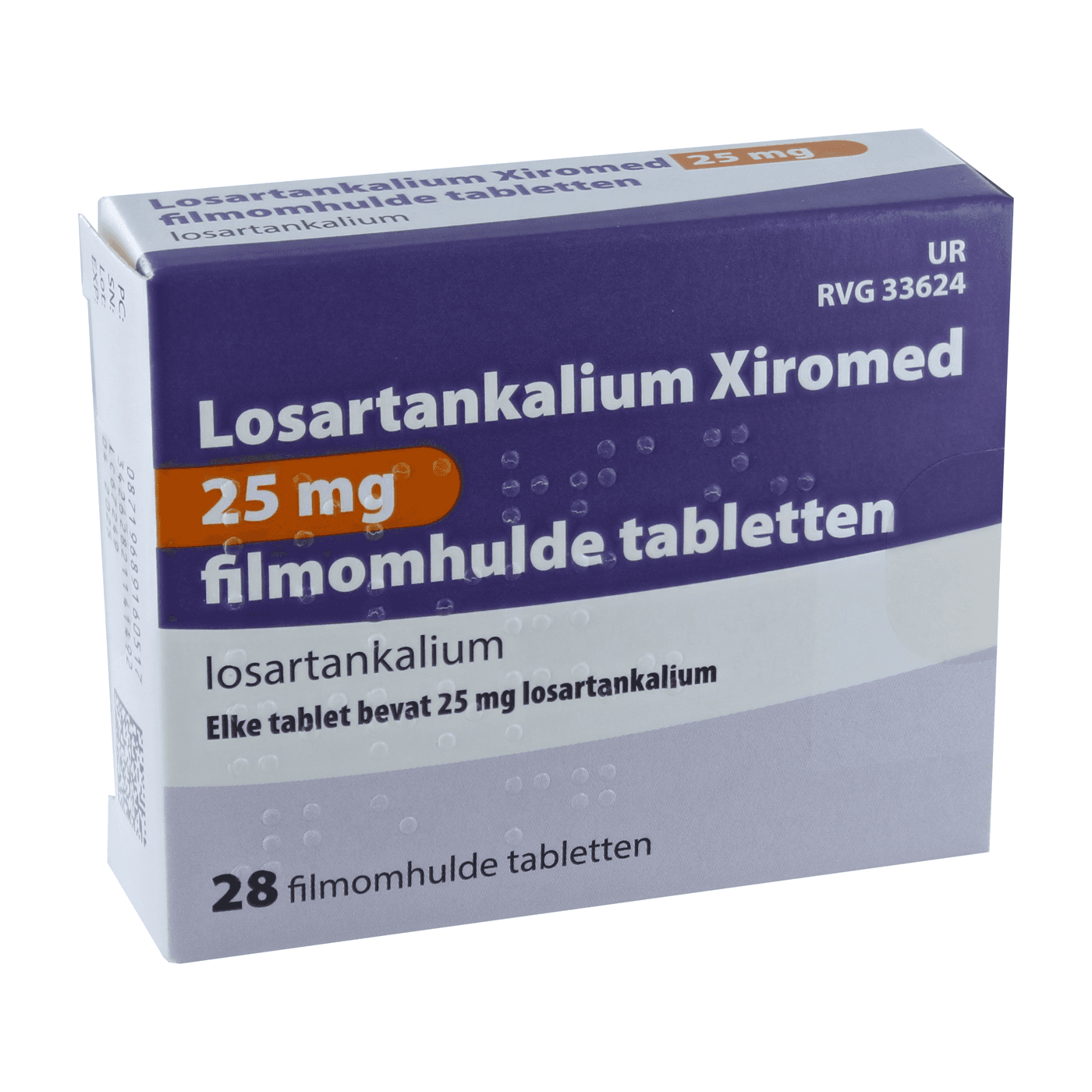 Losartankalium 25mg 28 tabletten Xiromed
