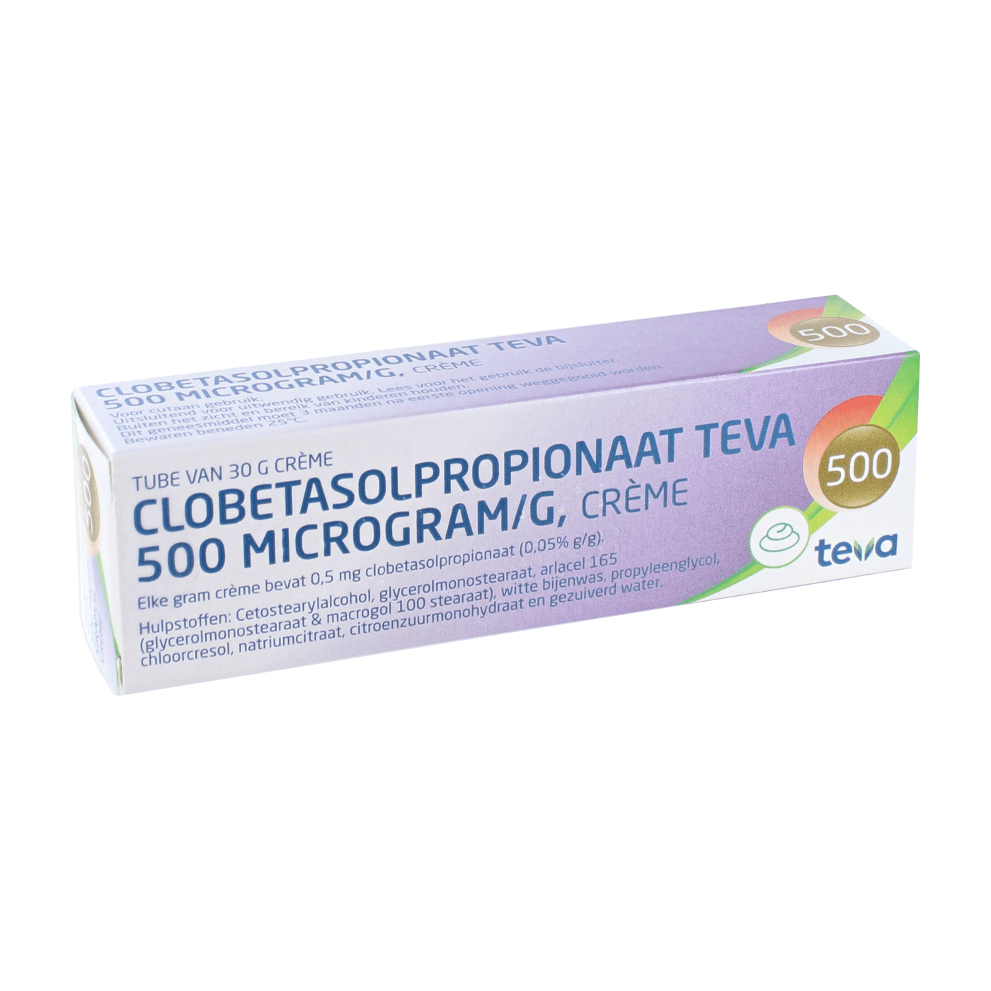 Clobetasolpropionaat Teva Creme 0,5mg/g 30 g