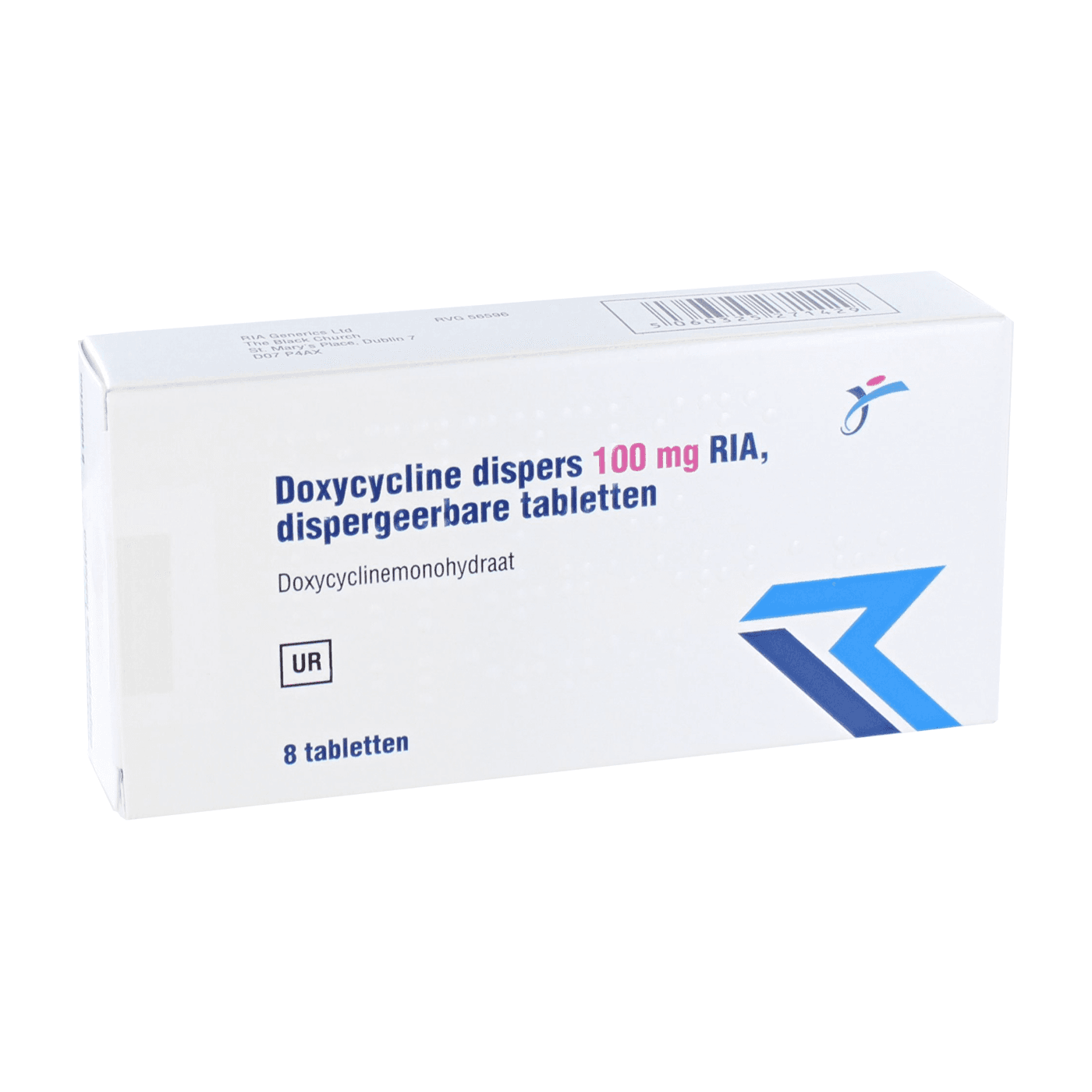 Doxycycline 100mg 8tb