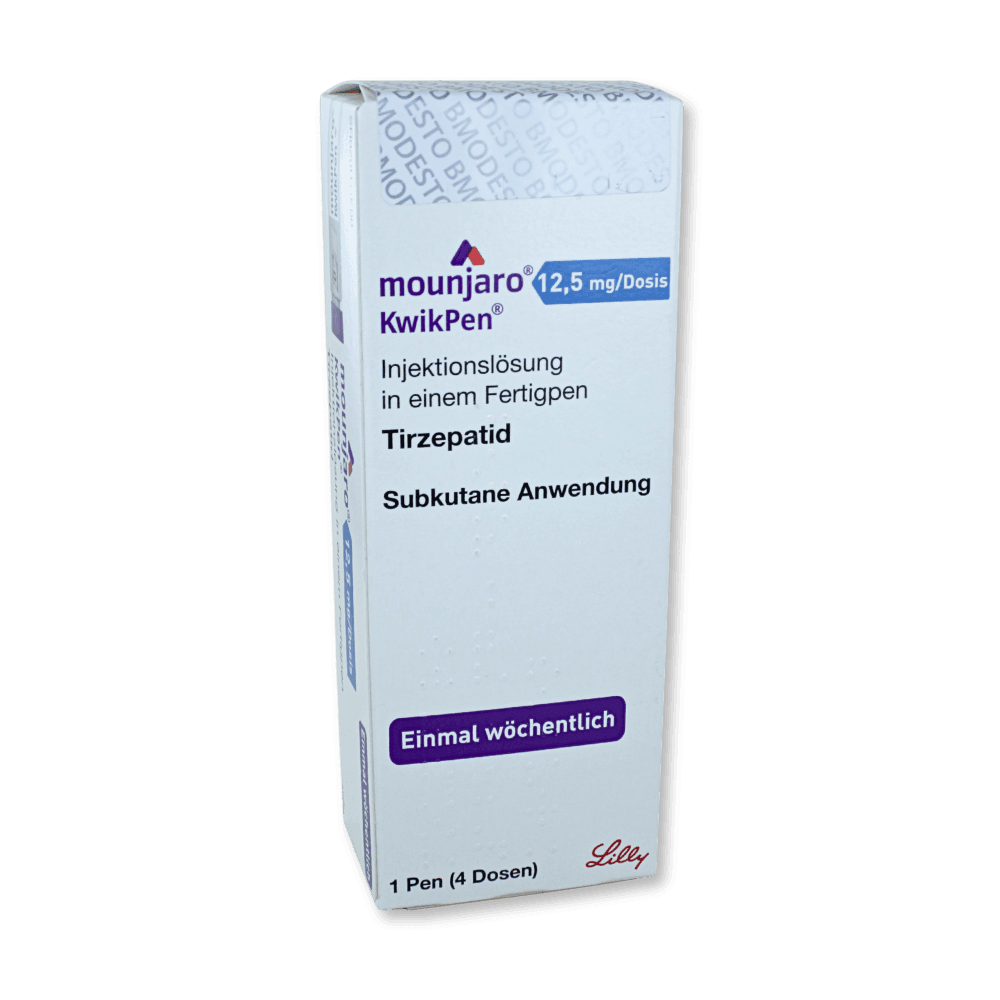 Mounjaro 12,5 Kwikpen Injvlst 20,8mg/ml Pen 2,4ml 1 st