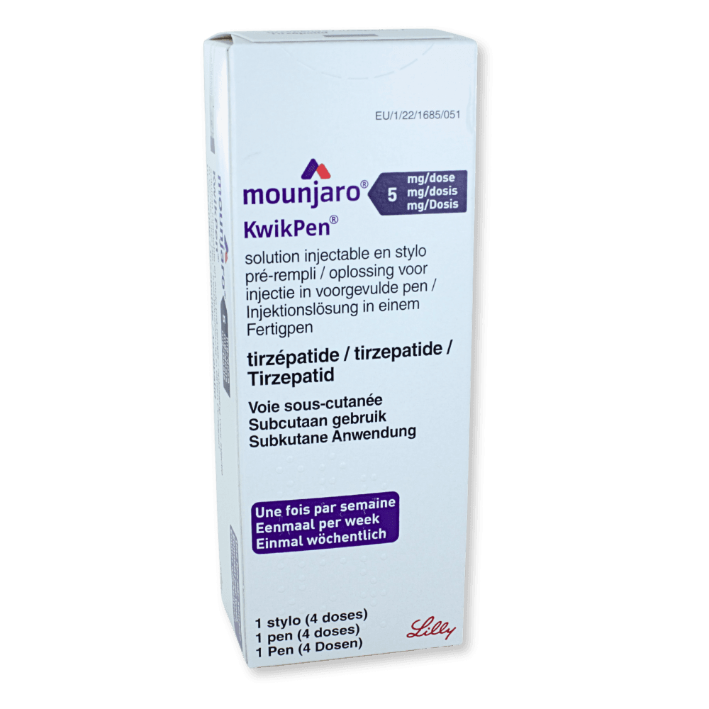 Mounjaro 5 Kwikpen Injvlst 8,33mg/ml Pen 2,4ml 1 st