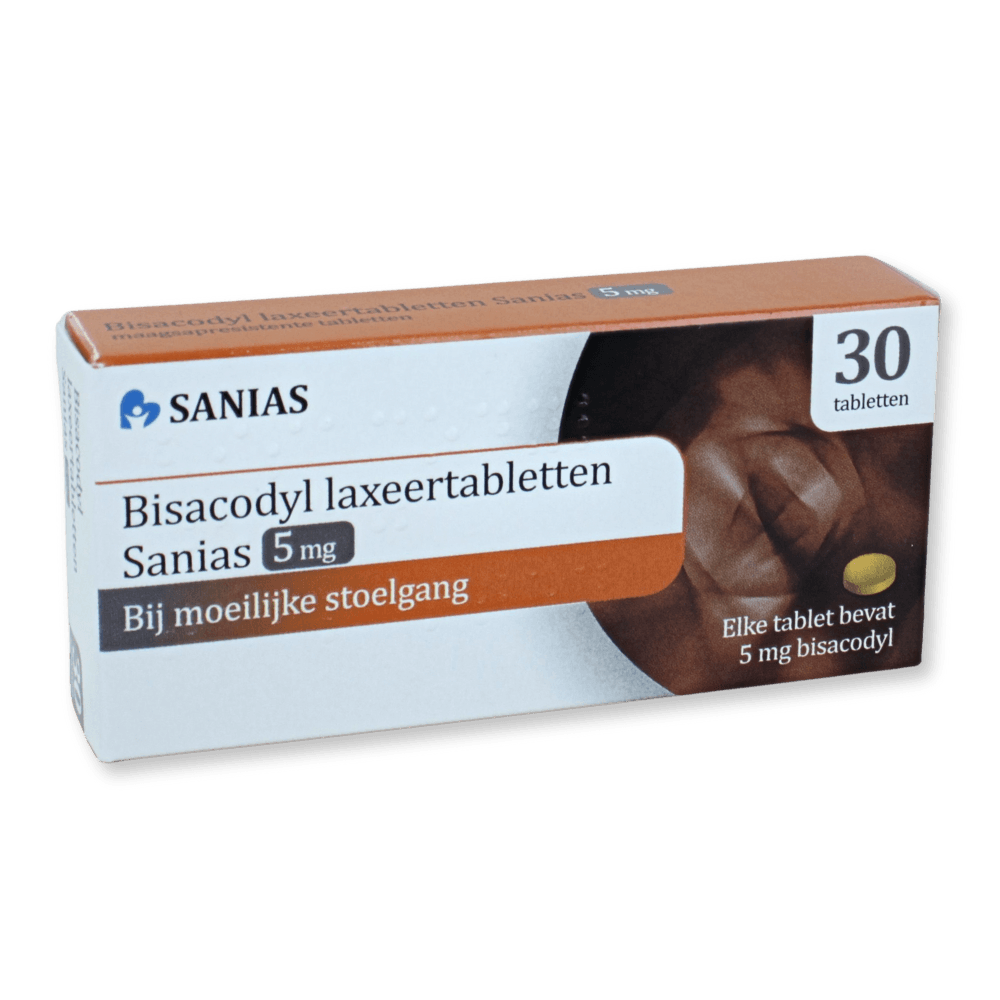 Sanias Bisacodyl 5mg 30tb