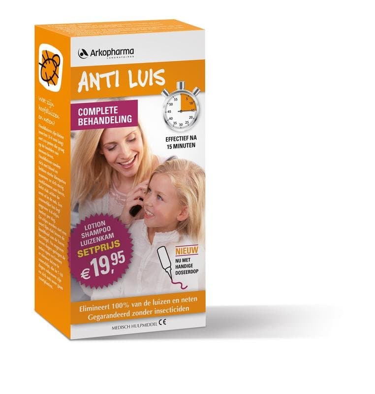 Anti Luis Lotion/shampoo/kam 1set