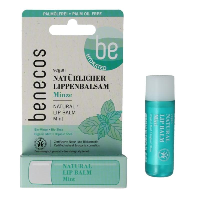 Benecos Natural lipbalm mint vegan 4.8g