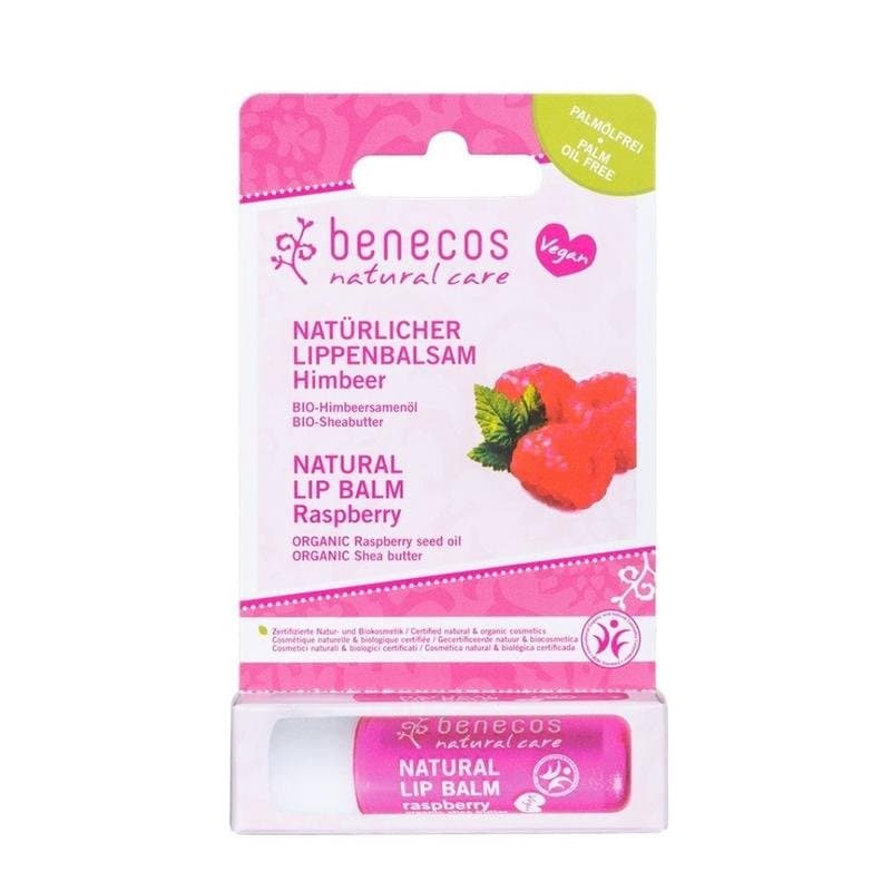 Benecos Natural lipbalm raspberry vegan 4.7g