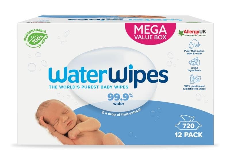 Waterwipes Babydoekjes 12-pak 720st