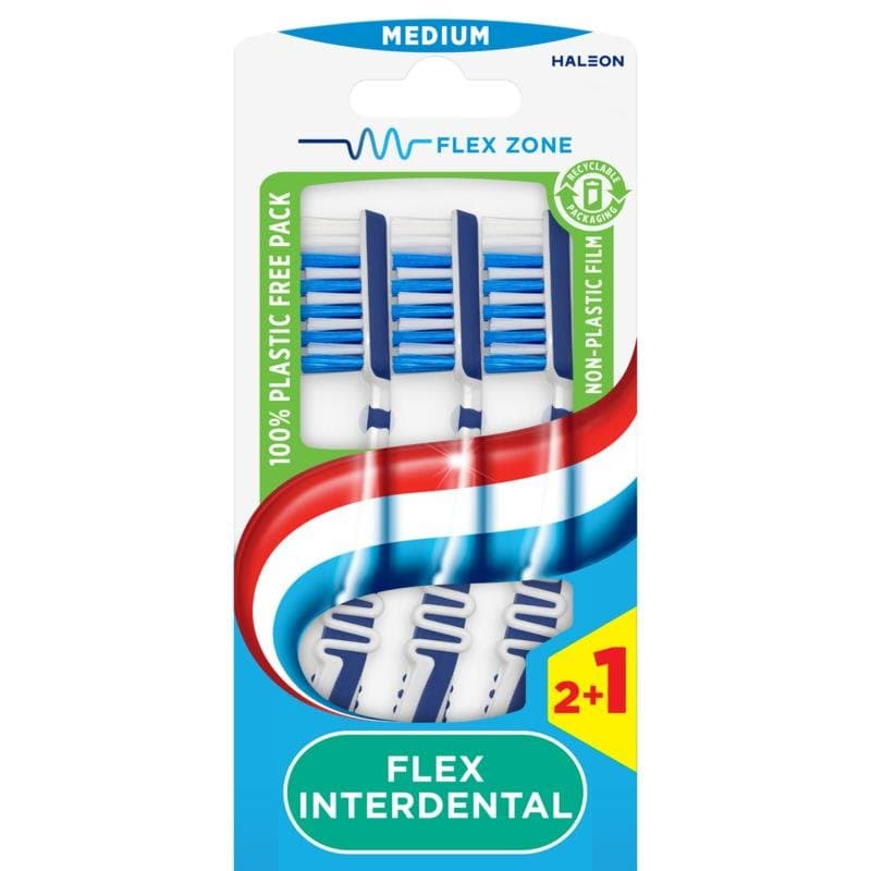 Aquafresh Tandenborstel flex interdental medium 3st