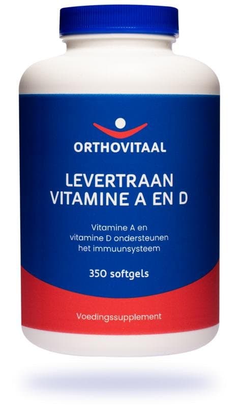 Orthovitaal Levertraan vitamine A en D 350sft