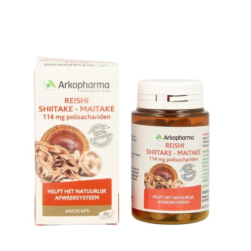 Arkocaps Reishi shiitake maitake bio 45ca