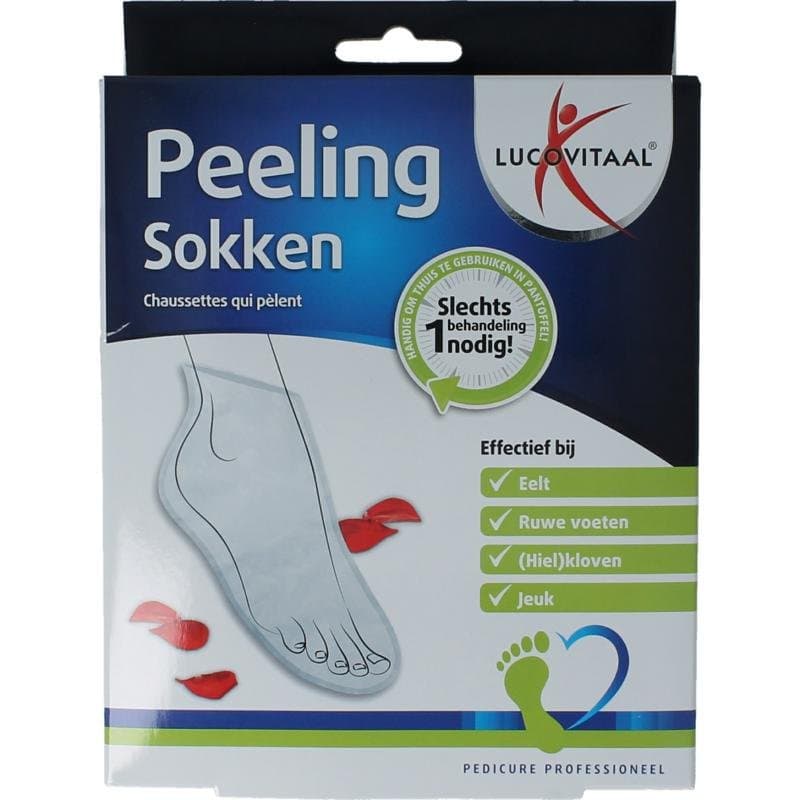 Lucovitaal Peeling sokken 1paar