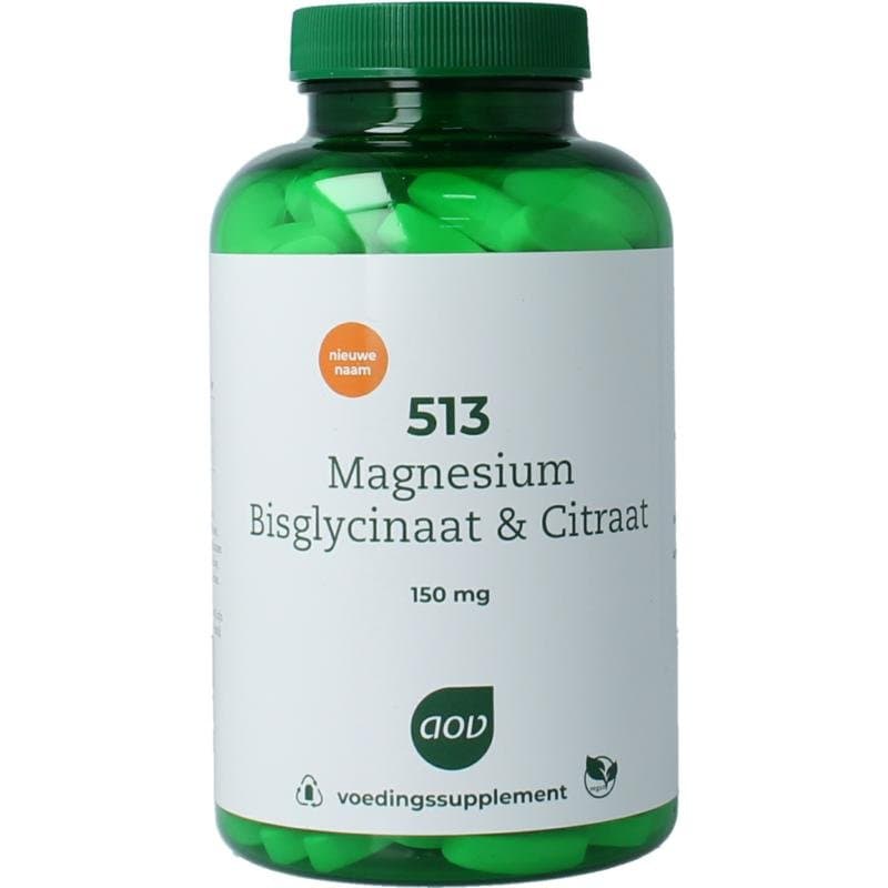 AOV 513 Magnesium AC & citraat 150mg 180tb