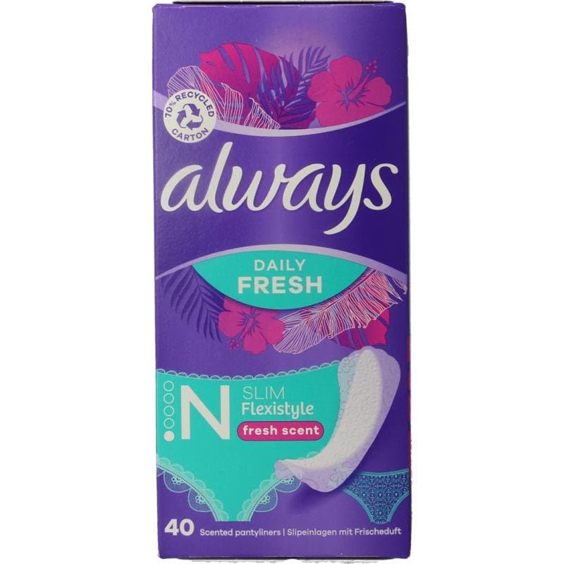 Always Inlegkruisjes daily protect fresh & scent 40st