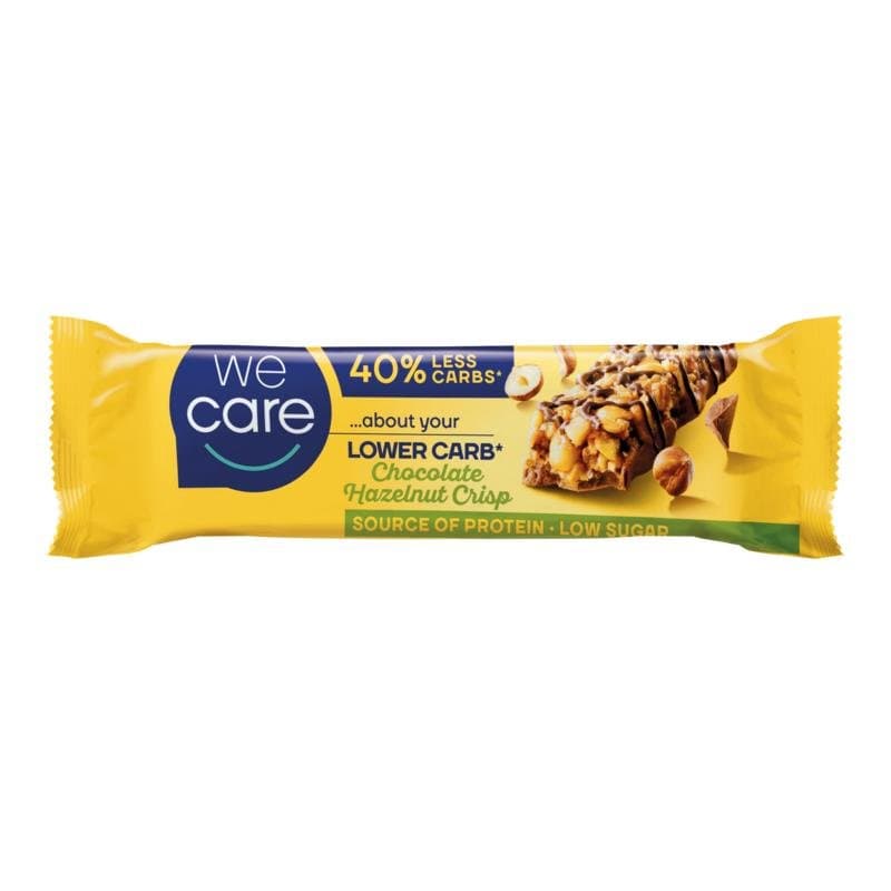 Wecare Lower carb reep chocolate hazelnut crispy 37g