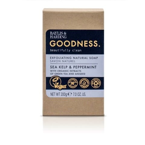 Baylis & Harding Soap goodness sea kelp & peppermint 200g
