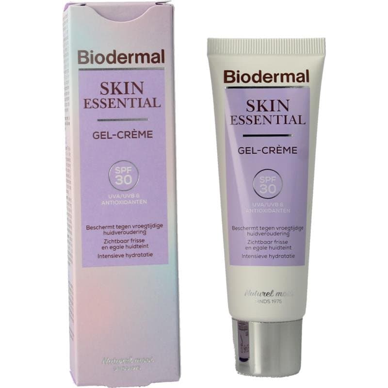 Biodermal Skin essential gelcreme SPF30 50ml
