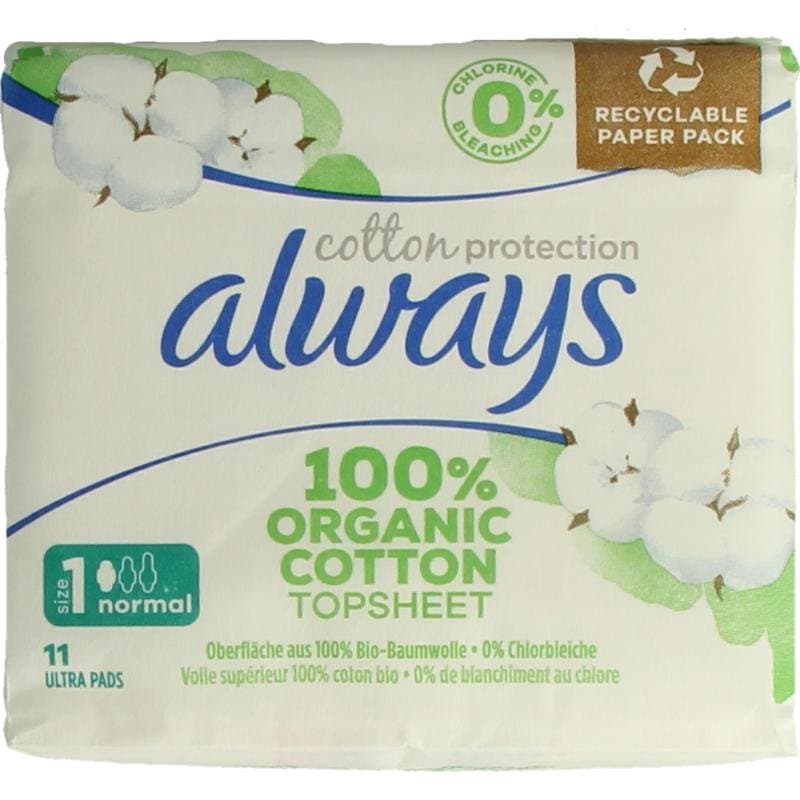 Always Maandverband cotton protection normal 11st