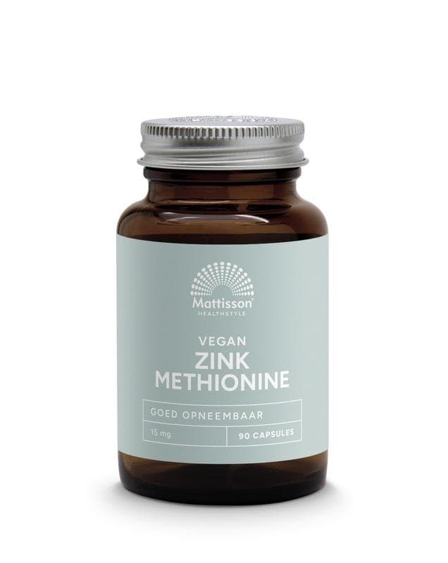 Mattisson Zink methionine 15mg 90vc