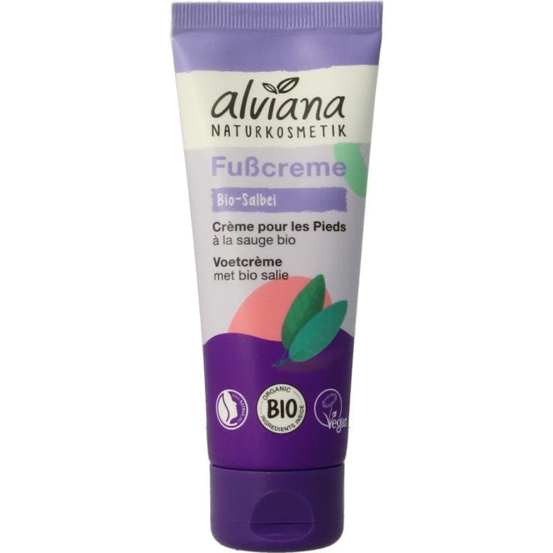 Alviana Voetcreme met salie 75ml