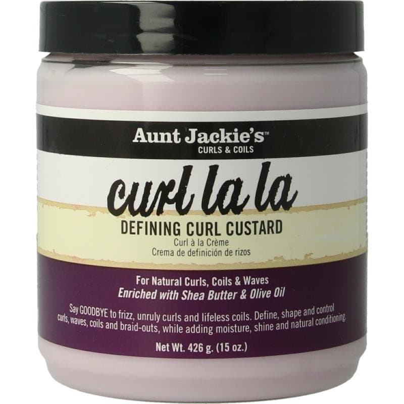 Aunt Jackies Curl lala custard 430ml