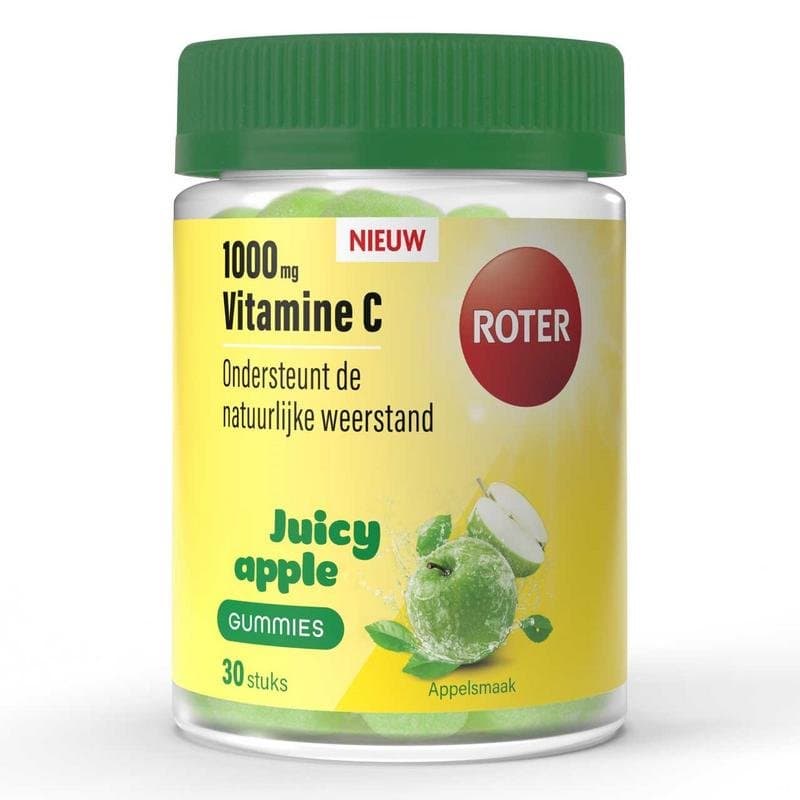 Roter Vitamine C 1000mg appel gummi 30tb