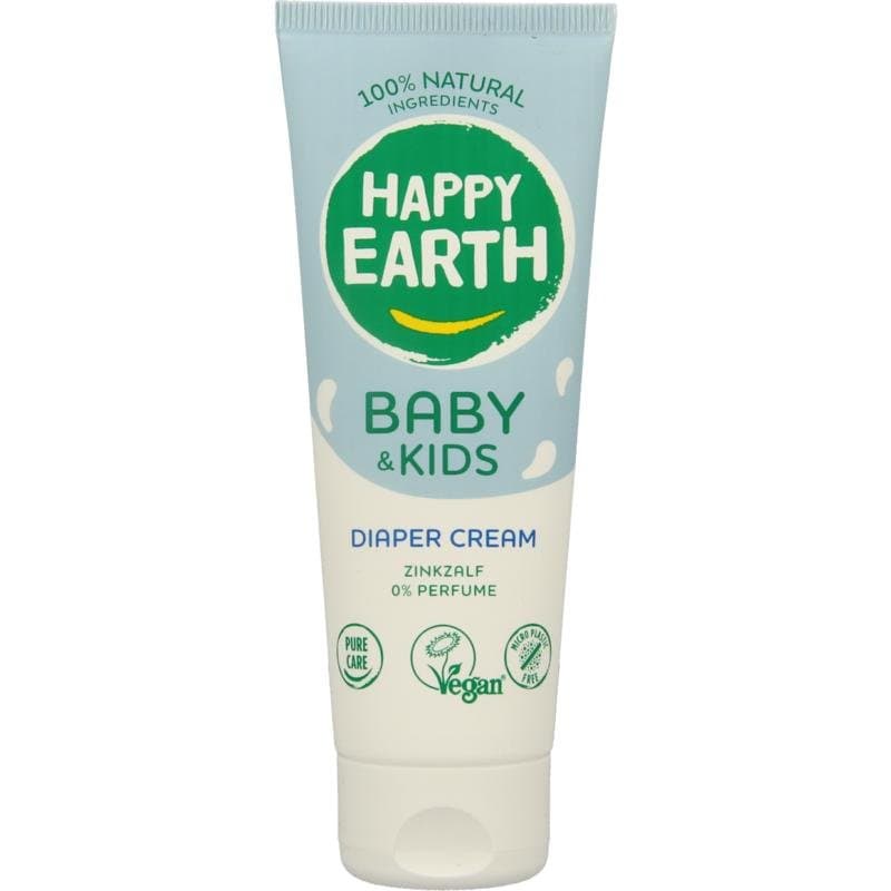 Happy Earth Billencreme zink voor baby & kids 75ml