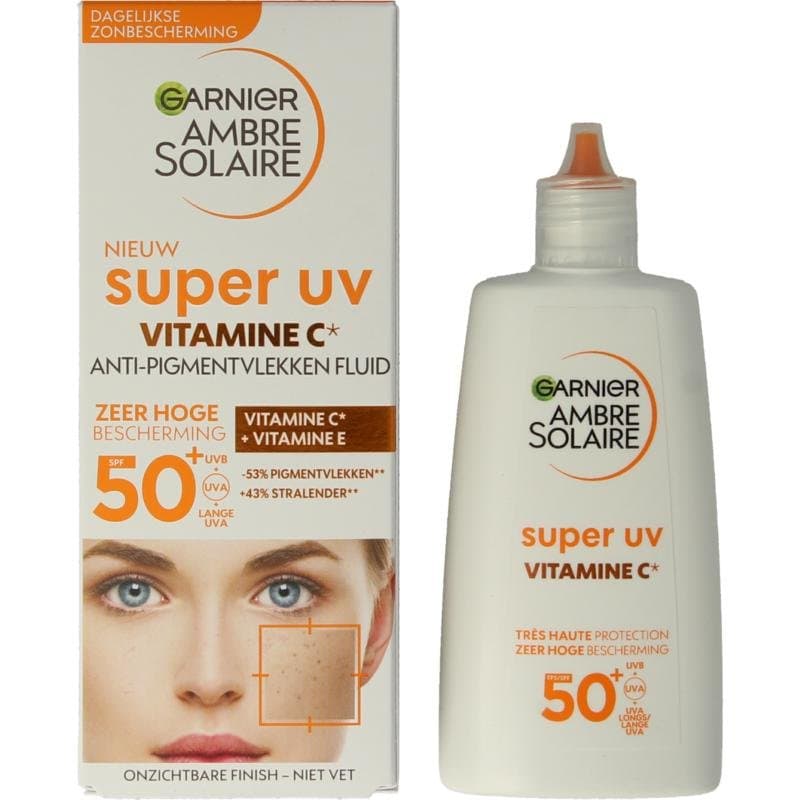Ambre Solaire Fluid vitamine C super UV SPF50+ 40ml